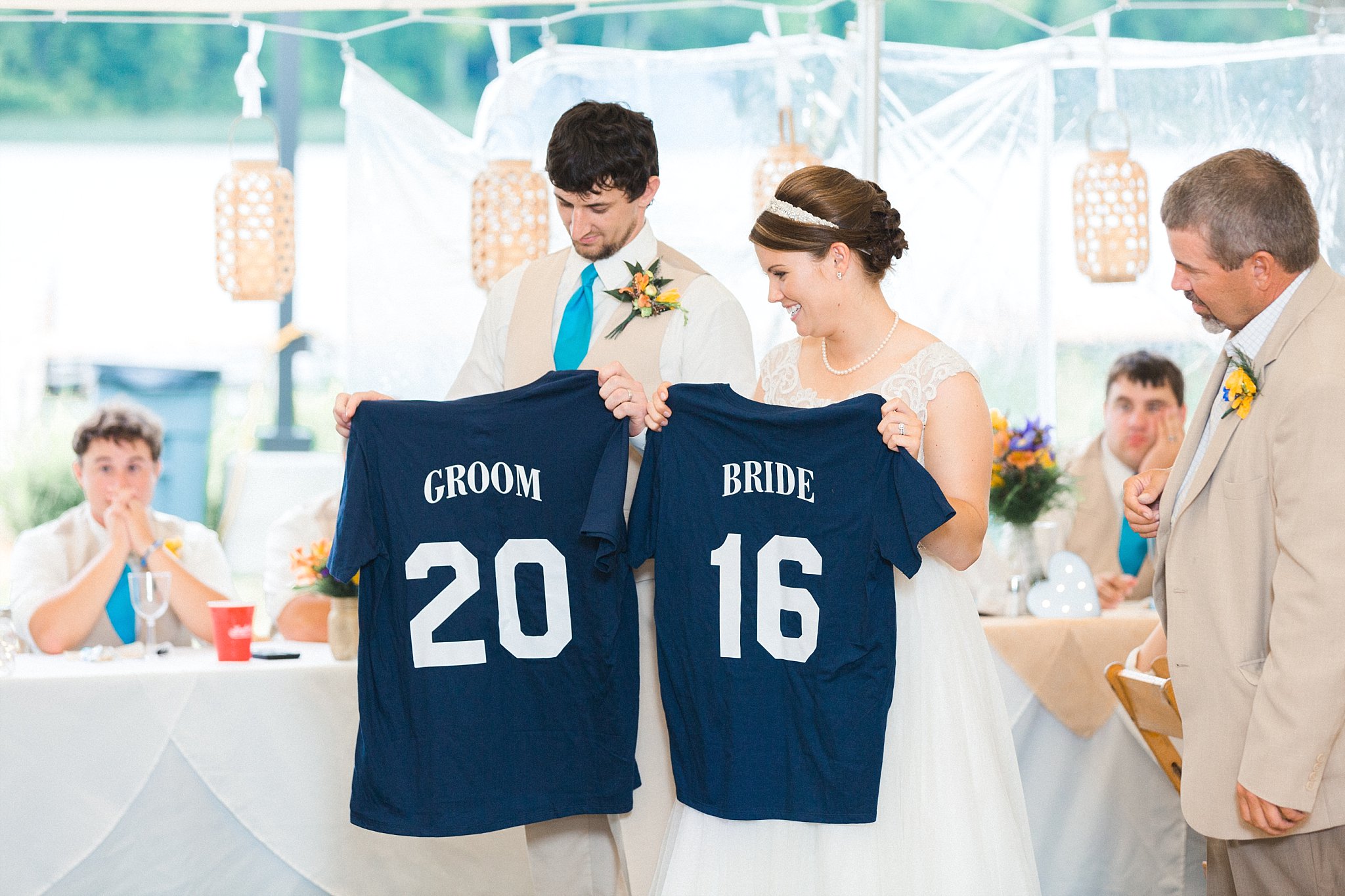 www.james-stokes.com | James Stokes Photography, LLC - Baseball themed country wedding, bride and groom photographs by Wisconsin wedding photographer