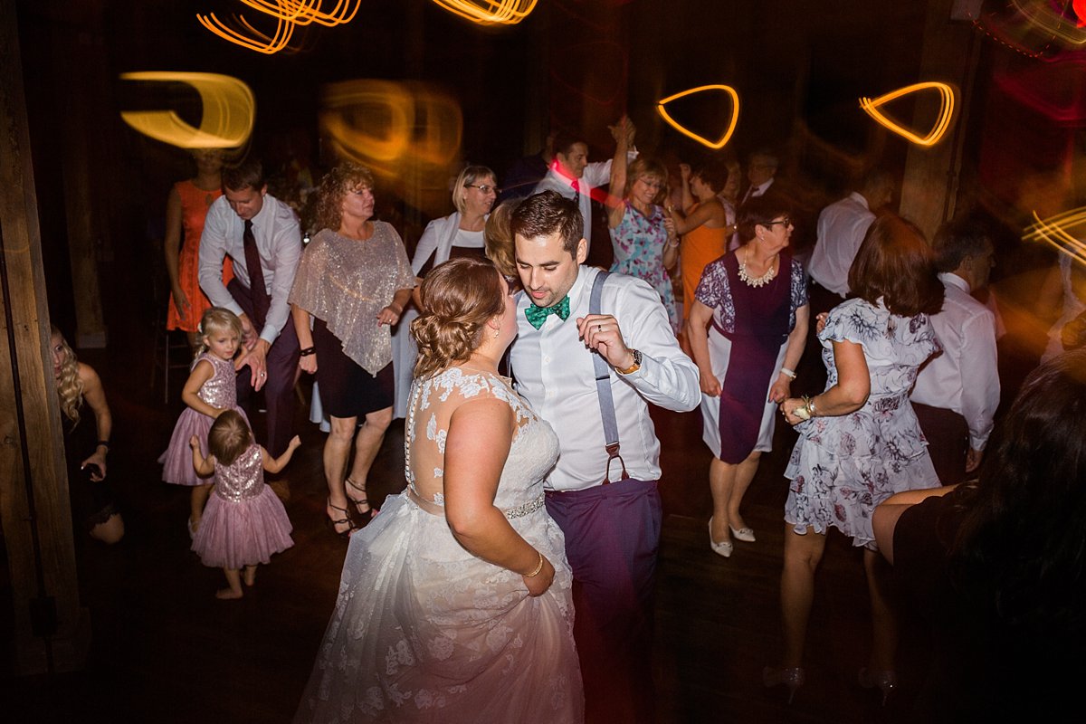 Farm wedding reception photos - James Stokes