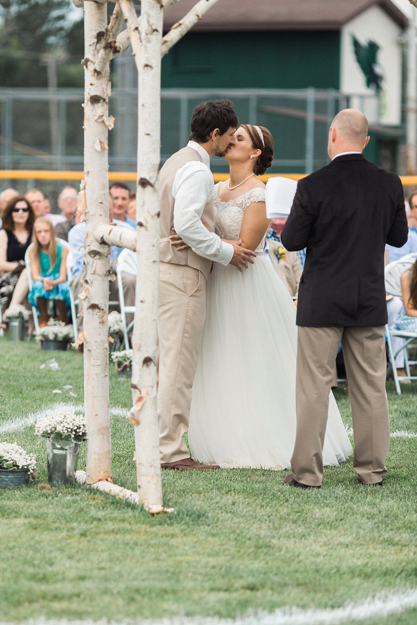 www.james-stokes.com | James Stokes Photography, LLC - Rustic and romantic wedding ceremony photos by Wisconsin wedding photographer