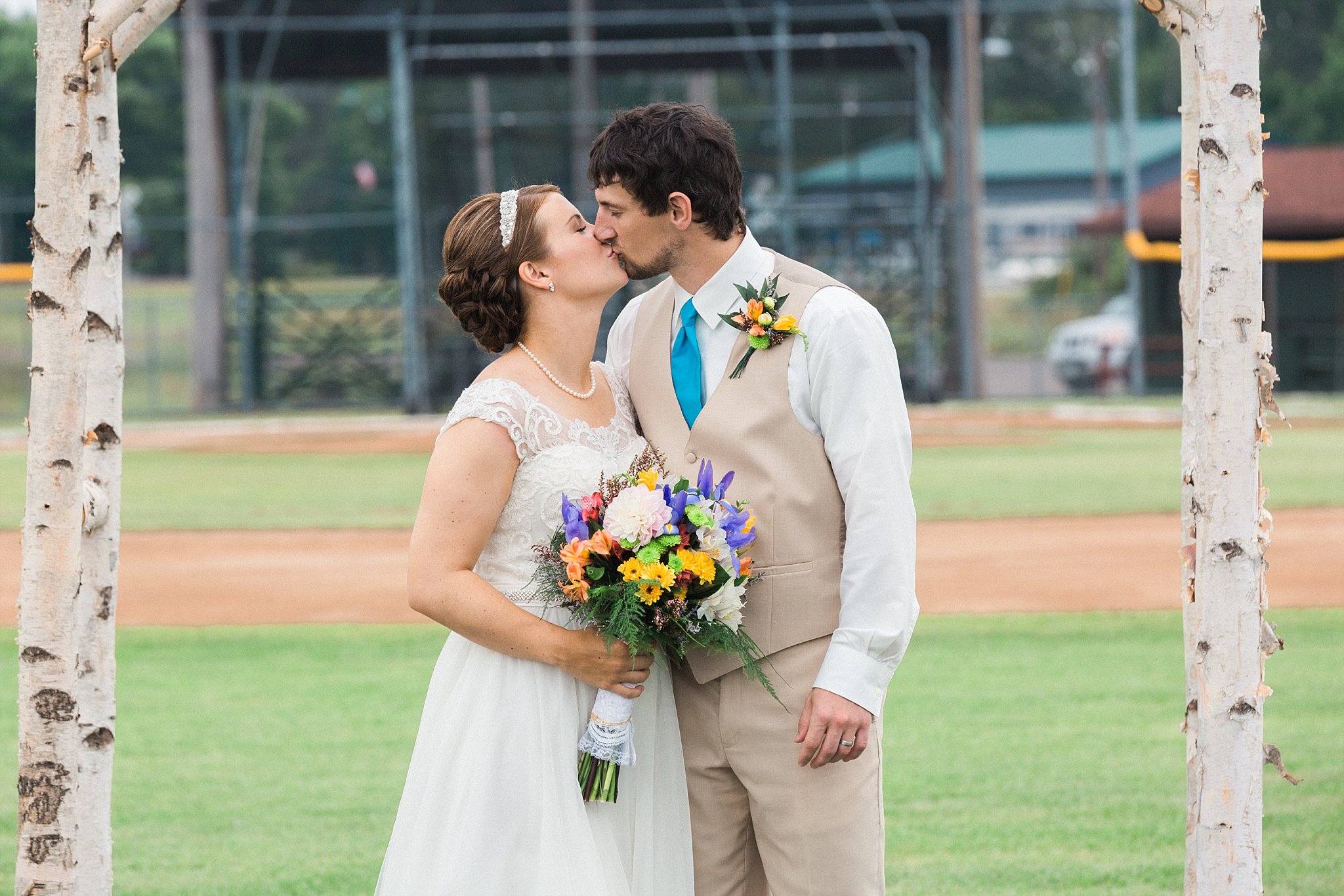 www.james-stokes.com | James Stokes Photography, LLC - Romantic country wedding photo by Wisconsin wedding photographer