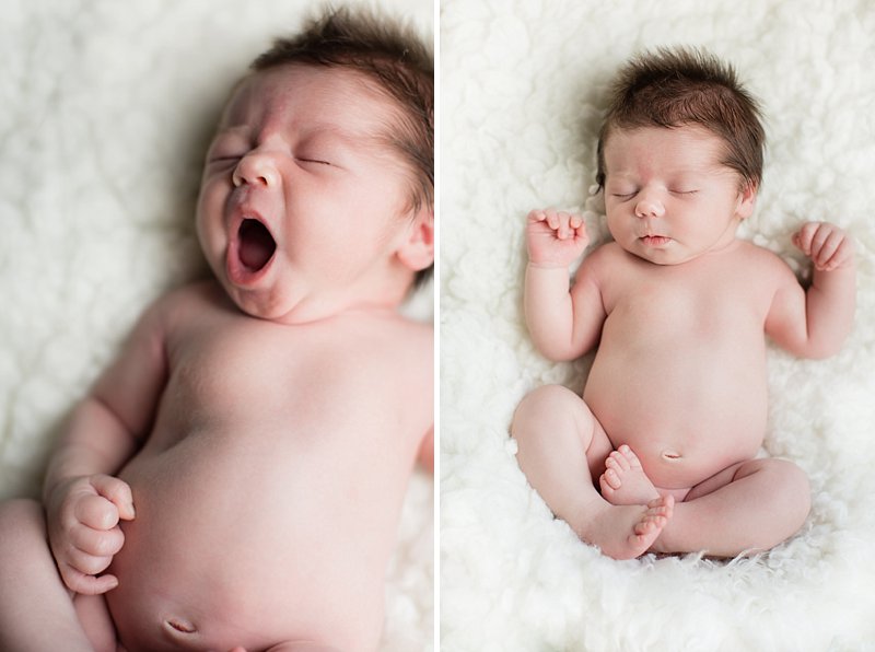 newborn photo ideas - newborn photos at home - Wisconsin newborn photographer - James Stokes Photography