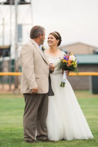 www.james-stokes.com | James Stokes Photography, LLC - father of the bride Wisconsin country wedding photographer