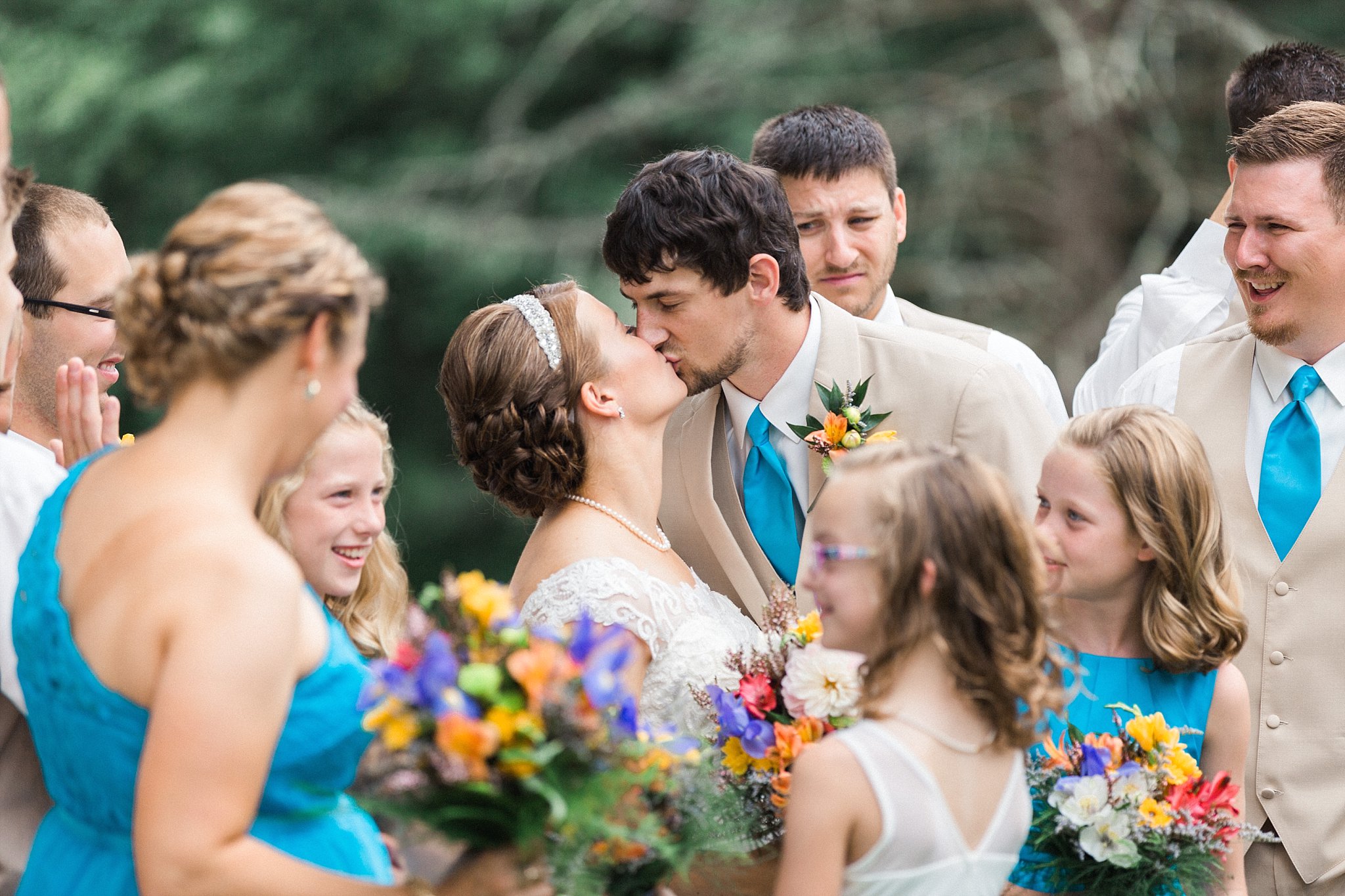 www.james-stokes.com | James Stokes Photography, LLC - Romantic bride and groom wedding photo by Wisconsin wedding photographer