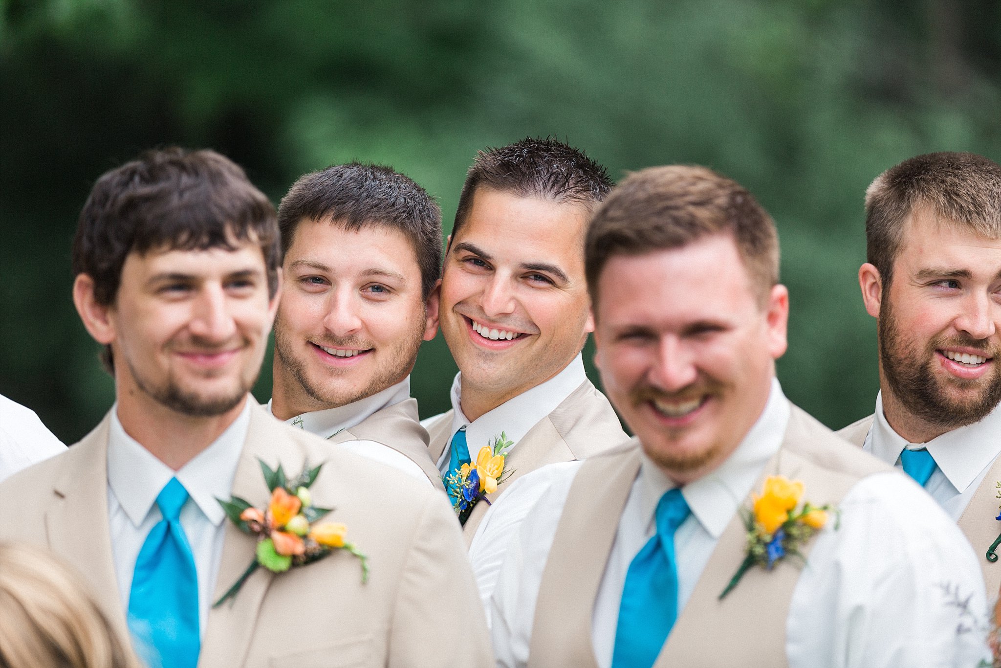 www.james-stokes.com | James Stokes Photography, LLC - Groomsmen wedding portrait - country wedding photography