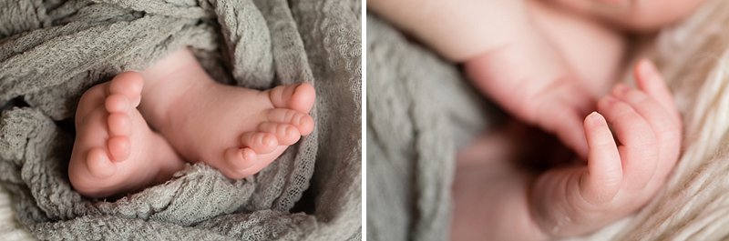 cute newborn photography - Wisconsin newborn photographer - James Stokes Photography