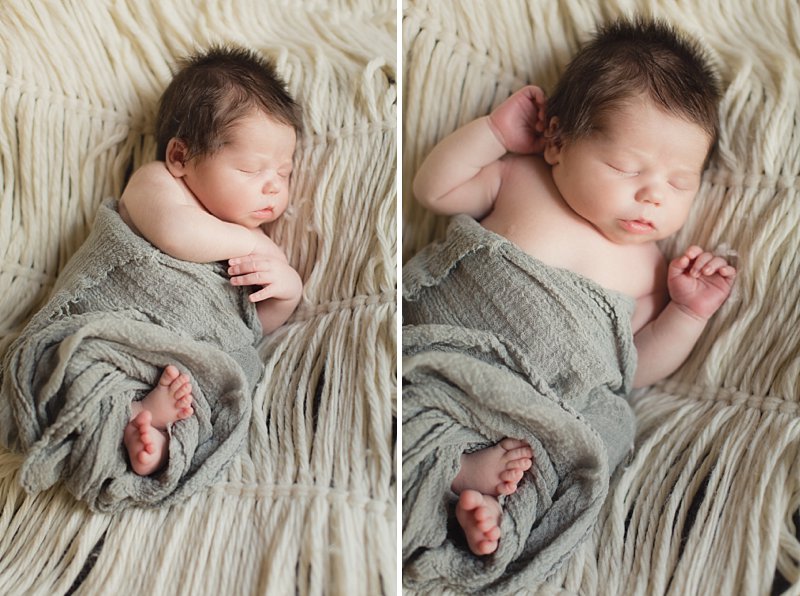 newborn photos - Wisconsin newborn photographer - James Stokes Photography