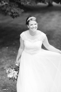 www.james-stokes.com | James Stokes Photography, LLC - Beautiful black and white wedding photo by Wisconsin wedding photographer