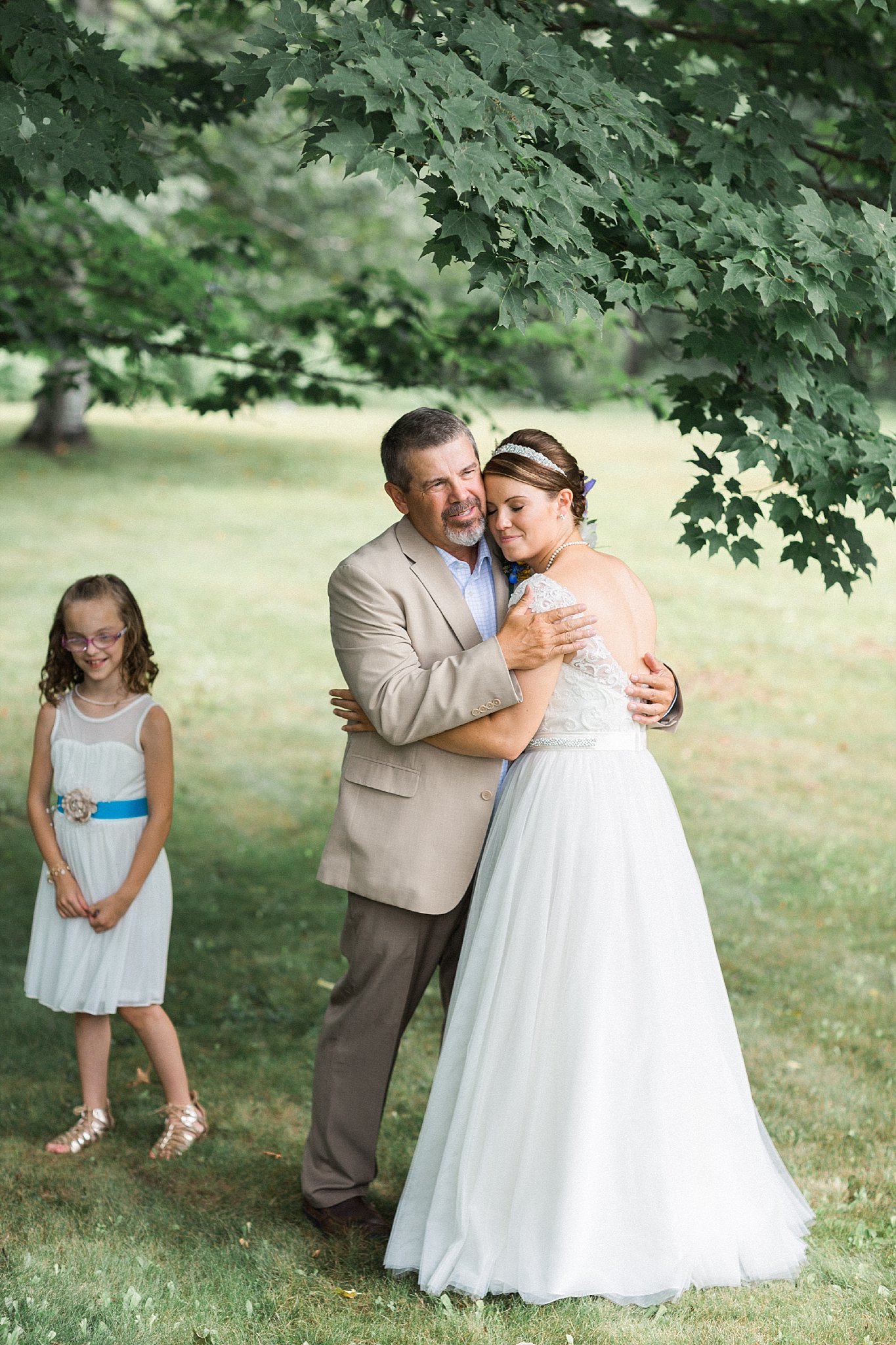 www.james-stokes.com | James Stokes Photography, LLC - father and daughter wedding photo by Wisconsin wedding photographer