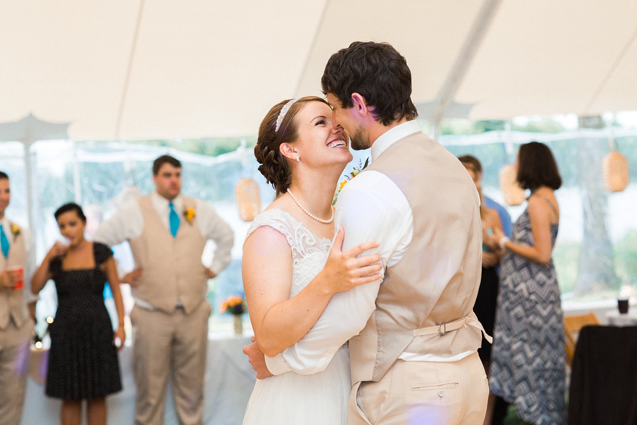 www.james-stokes.com | James Stokes Photography, LLC - first dance wedding photo by Wisconsin wedding photographer