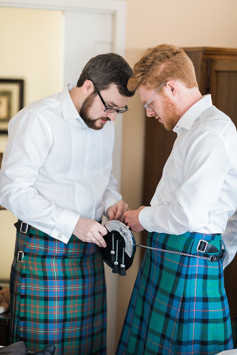 Kilts at Wedding