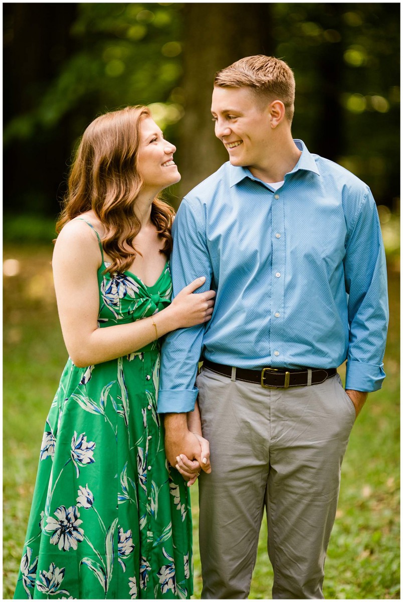 North Central Wisconsin Engagement Photos Eau Claire Dells Aniwa Wisconsin Spring 