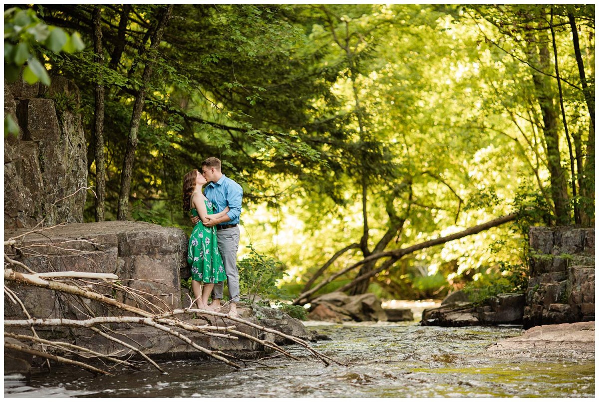 Northwoods Engagement Photos Wisconsin Photographer