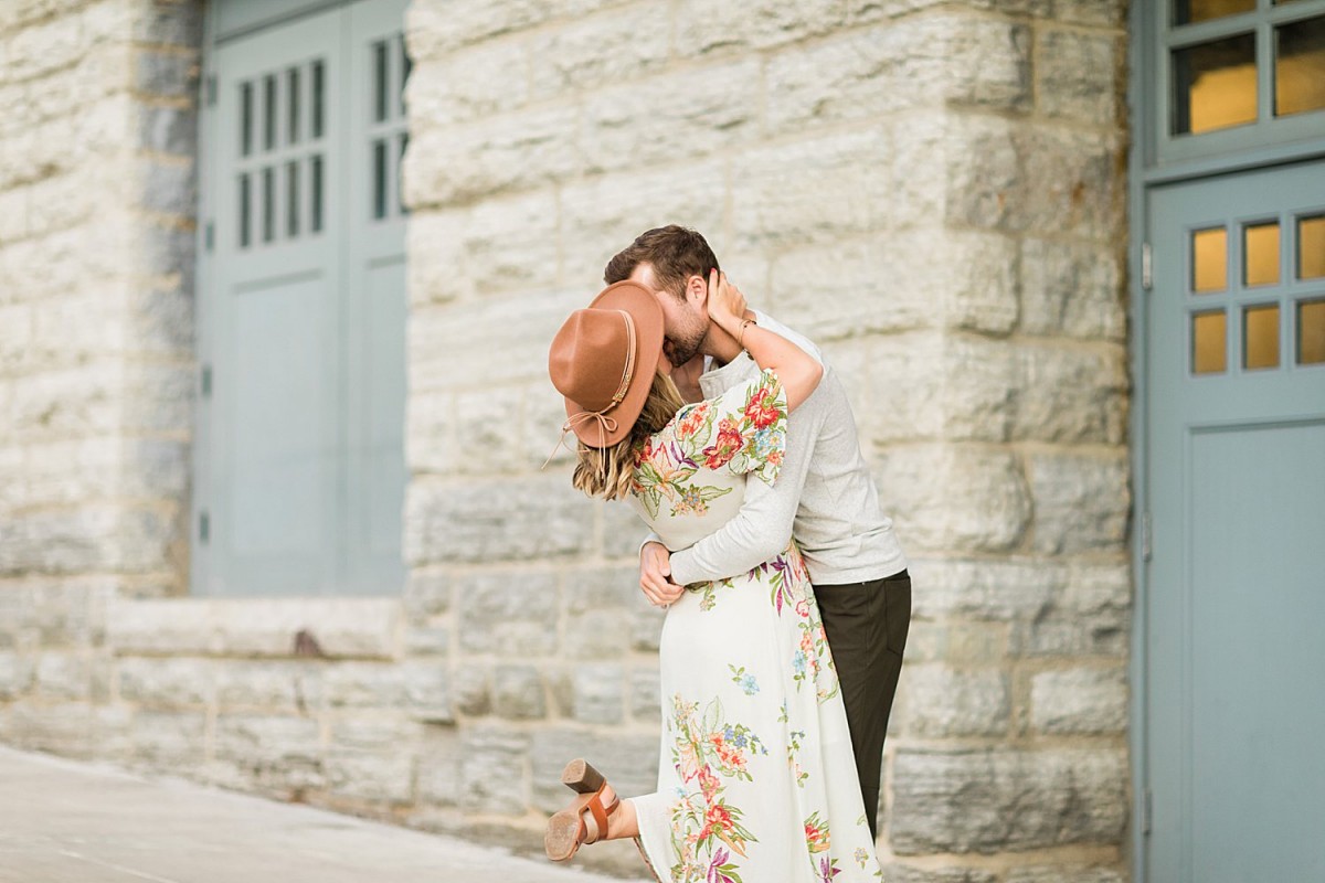 engagement couple