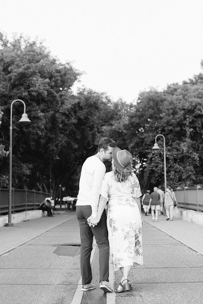 Stone Arch Bridge Engagement 