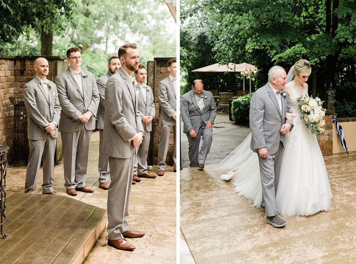 groom waiting