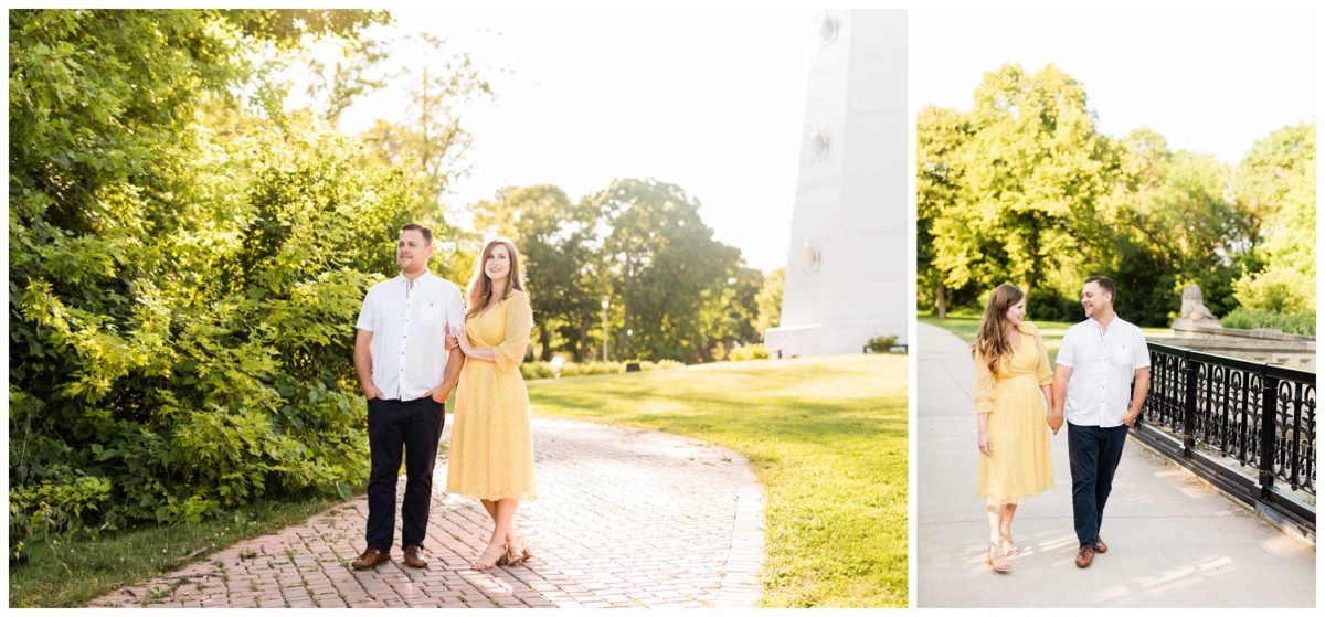 engagement shot