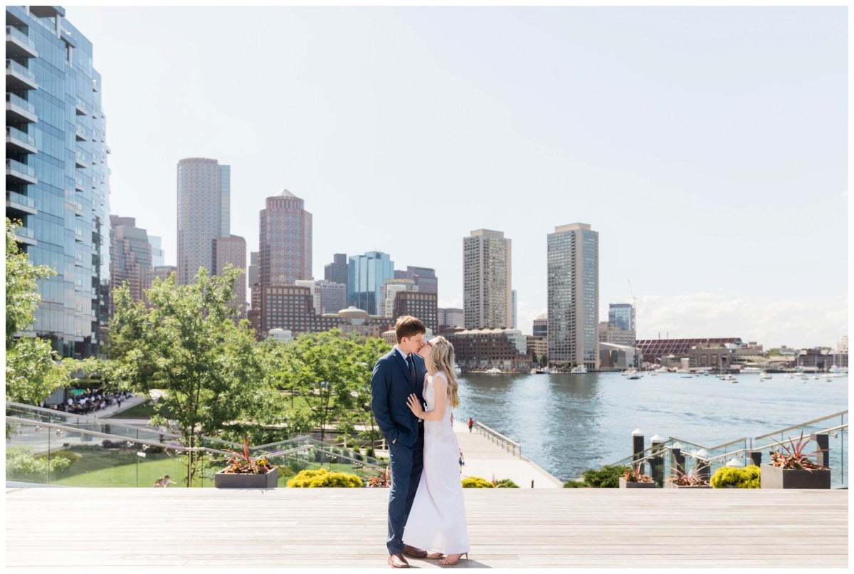 Emilee & Joshua // Fan Pier Park Boston Wedding James