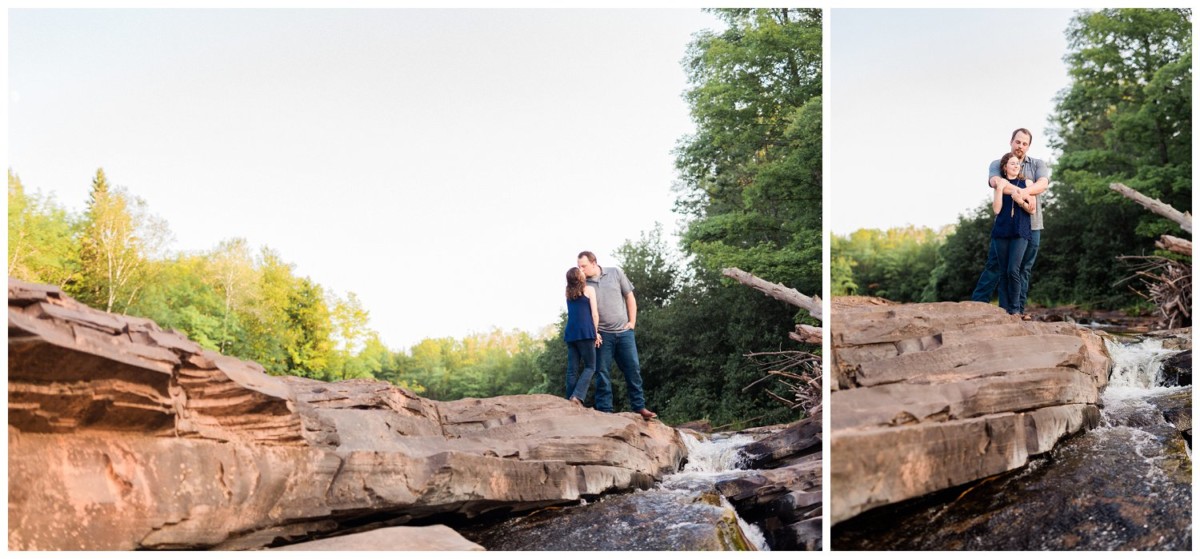 michigan engagement stunning background