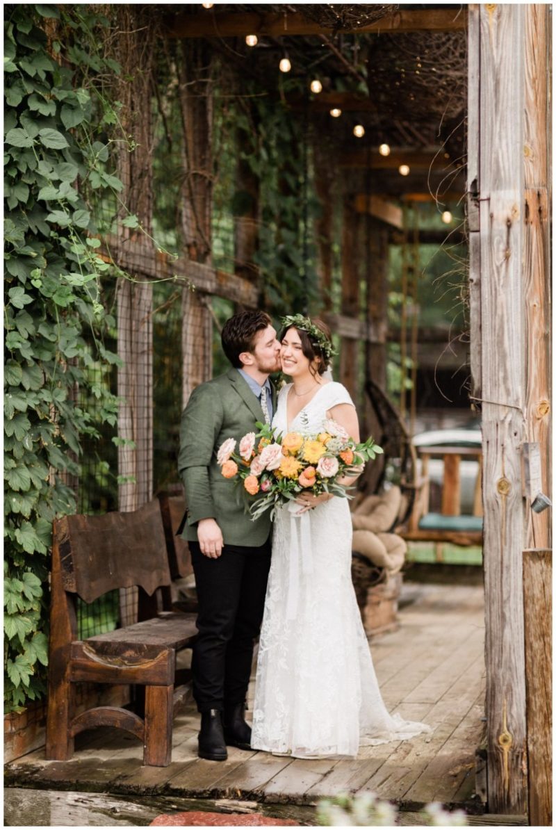 Chase & Elise // Dixon's Apple Orchard Cadott Wisconsin Wedding James