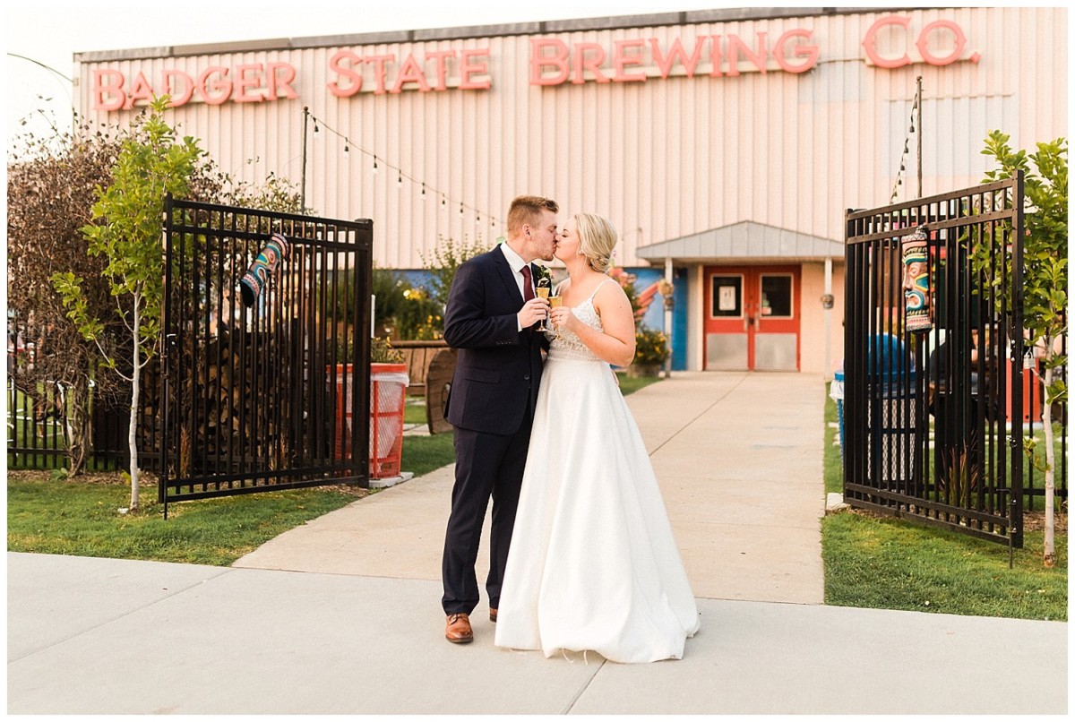 Badger State Brewing wedding