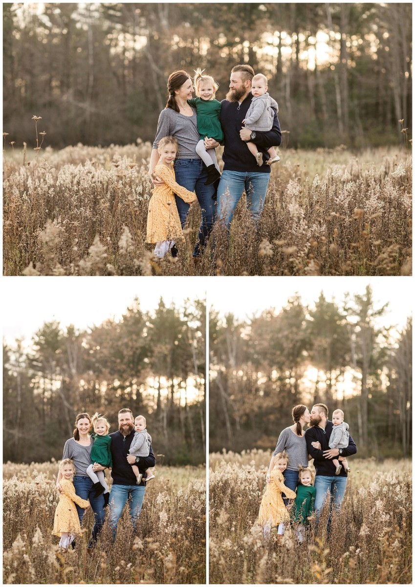 Wisconsin Outdoor Family Photo