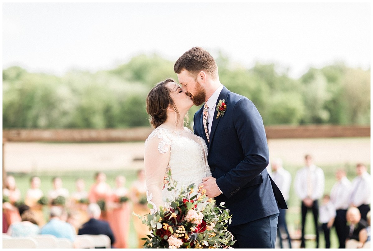 Monica & Tyler // On-A-Whim Event Barn Sparta Wedding