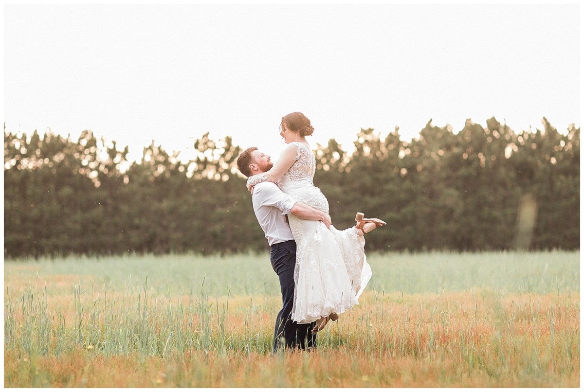 On-A-Whim Event Barn Sparta Wedding