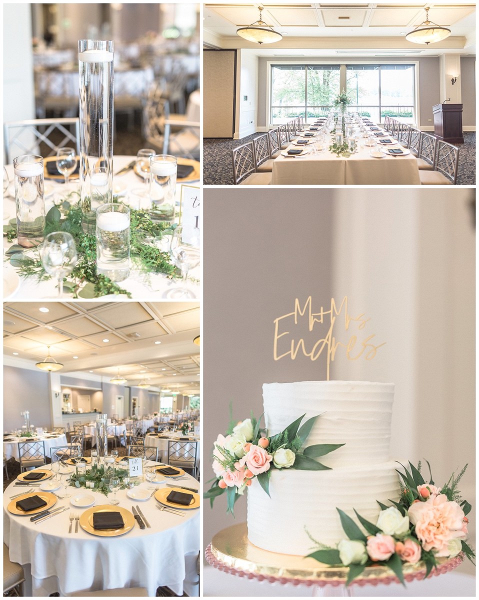 wedding reception decor