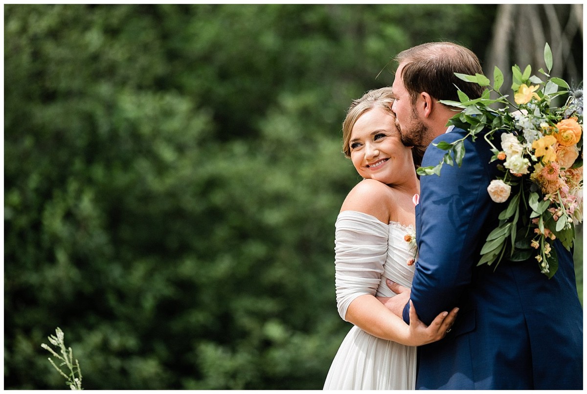 Isla & Chris // Family Cabin Pickerel Wedding