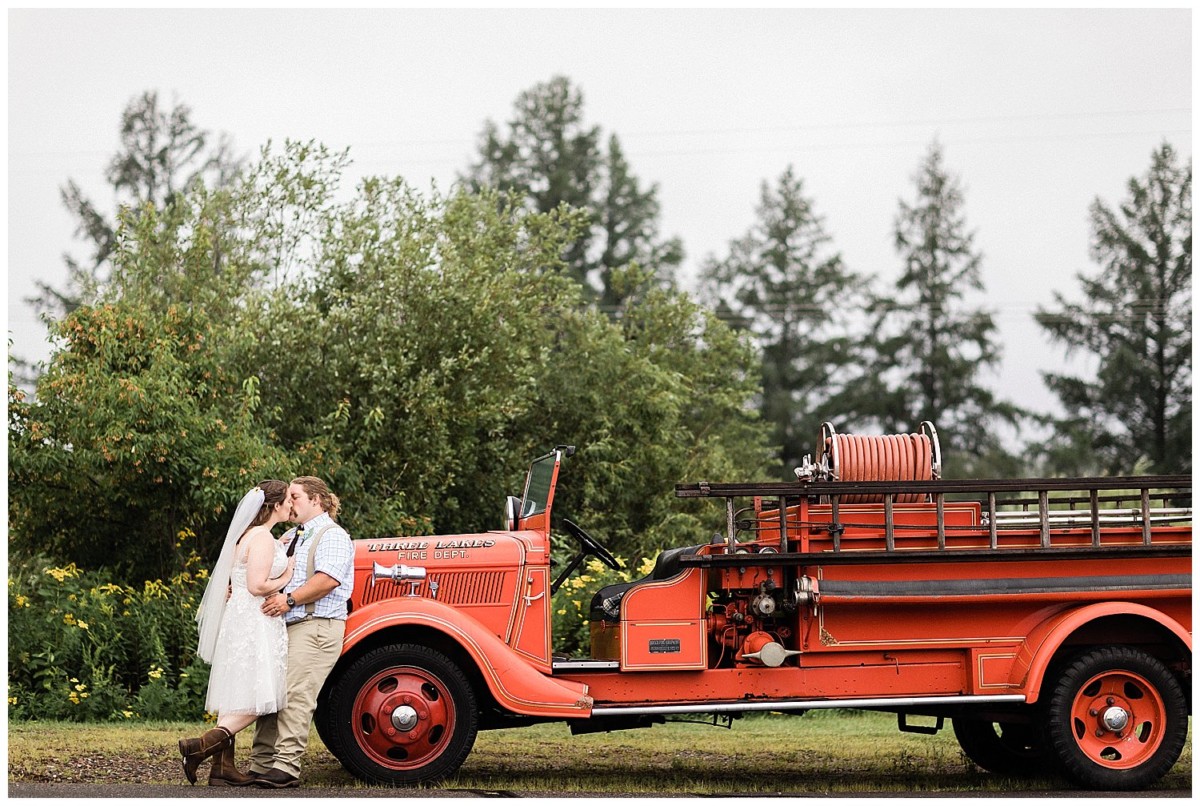 Jessica & Devan // Reiter Center Three Lakes WI Wedding