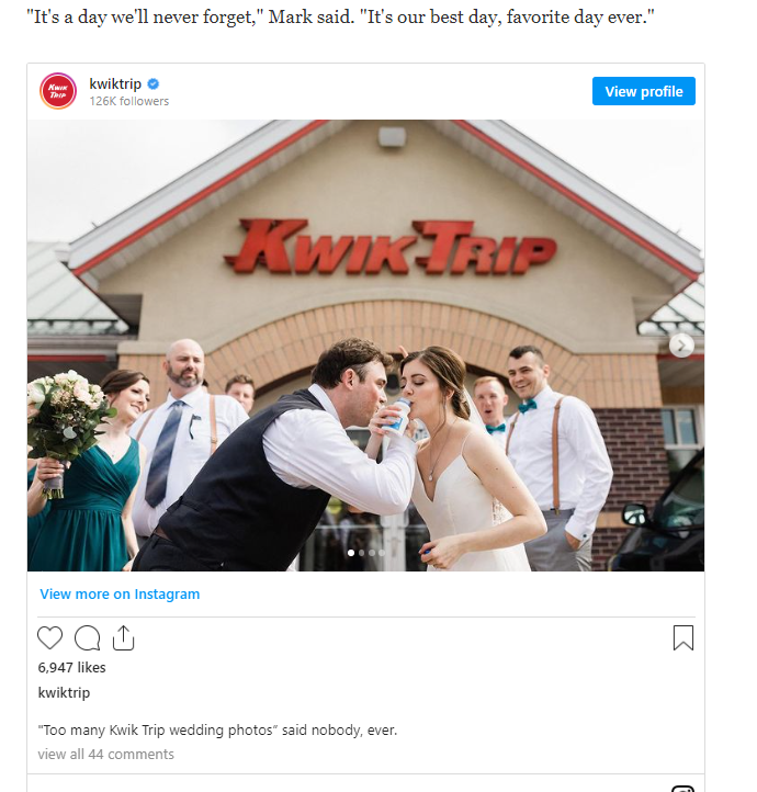 kwik trip instagram