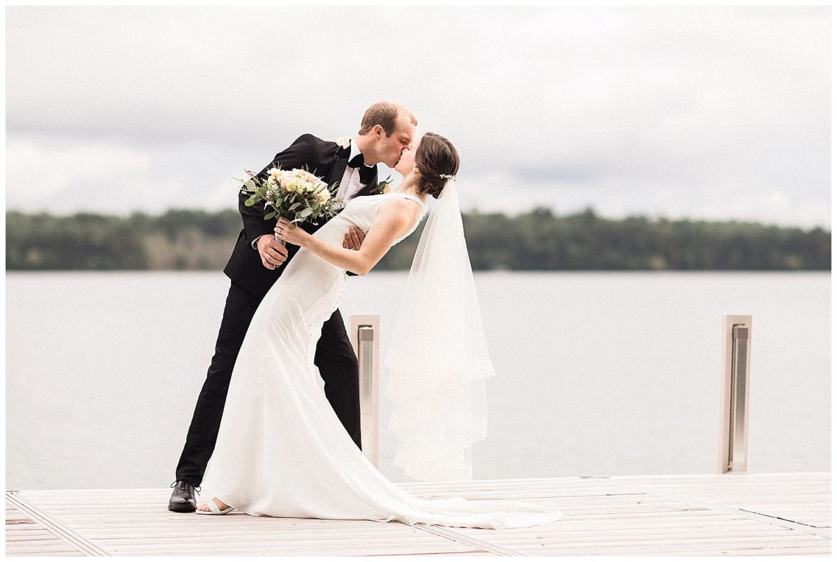 Eliza & John // Holy Family Catholic Church Woodruff WI Wedding