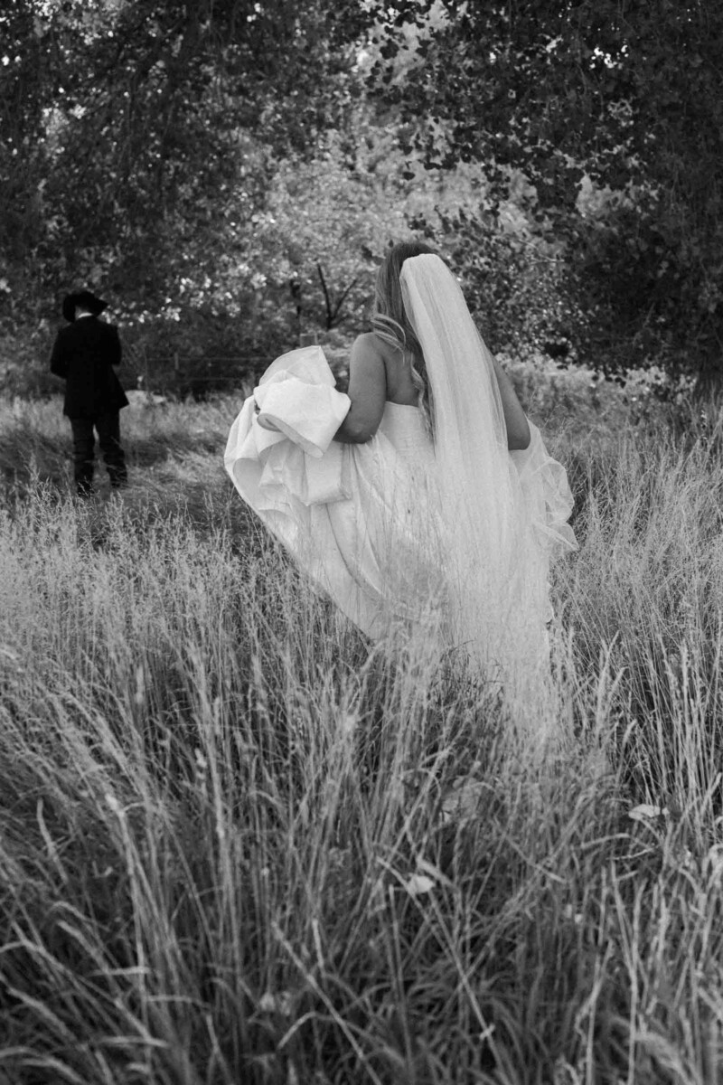 Bride celebrating during emotional Midwest cinematic photography shoot in Utah.