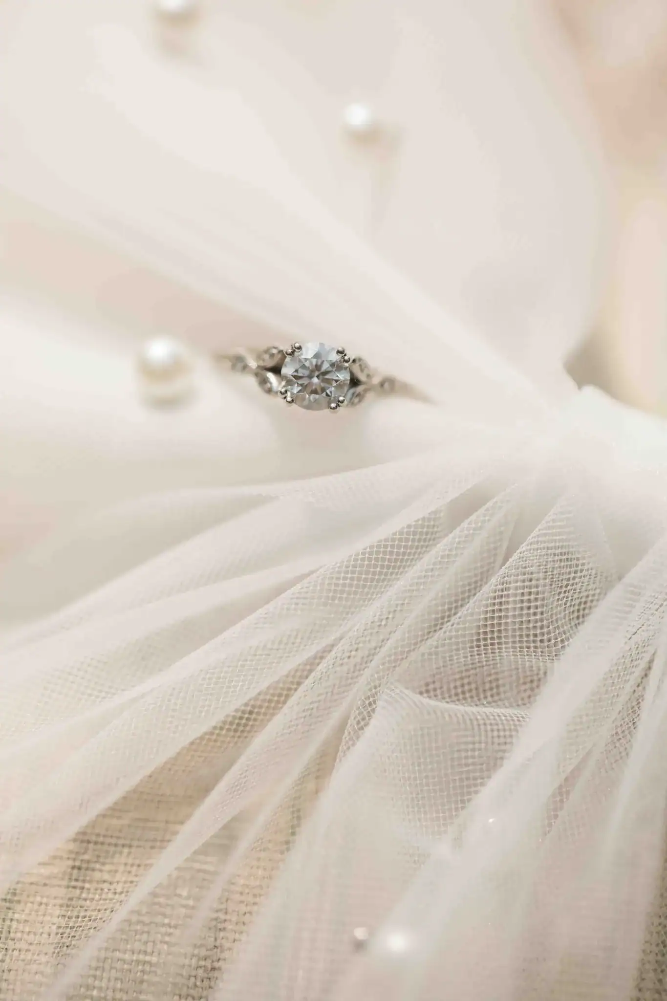 Getting ready moment at intimate backyard wedding in Wisconsin Dells